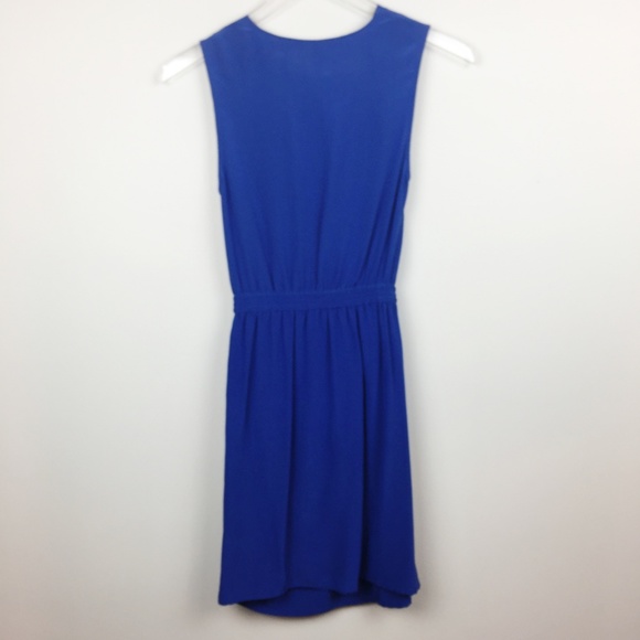 Twelfth Street by Cynthia Vincent Royal Blue Midi Dress. Size 0, EUC - Picture 3 of 6